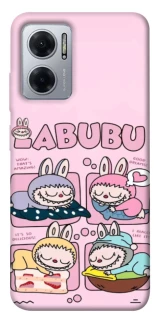 Чохол на Xiaomi Redmi Note 11E Labubu Dreams Collage фото 1 з 1