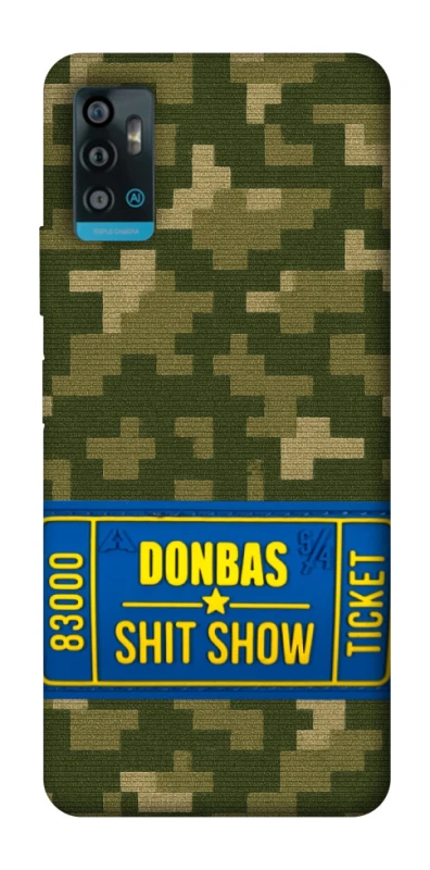 Чохол на ZTE Blade A71 Donbas ticket фото 1 з 1