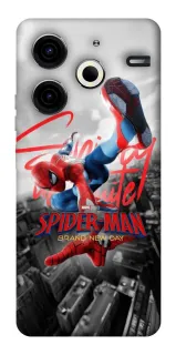 Чехол на TECNO Pova 6 Neo (LI6) Spider Man ver.1 фото 1 из 1