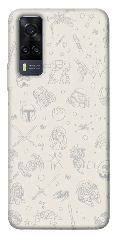 Чохол на Vivo Y31 Star Wars background ver.1 фото 1 з 1