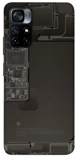 Чехол на Xiaomi Poco M4 Pro 5G iPhone 17 фото 1 из 1