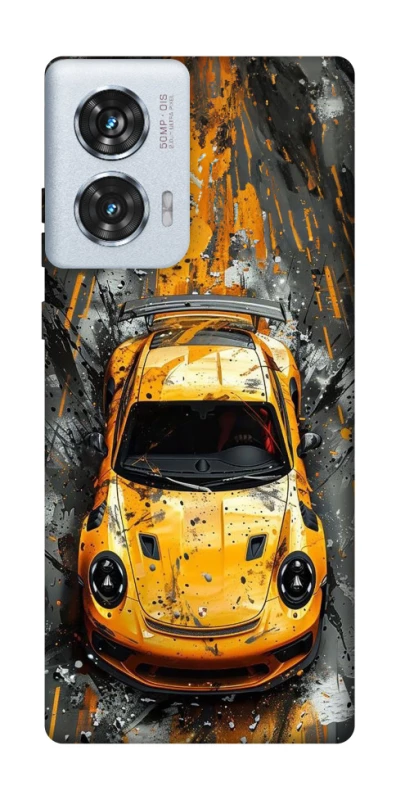 Чехол на Motorola Edge 50 Fusion Drawn Porsche фото 1 из 1