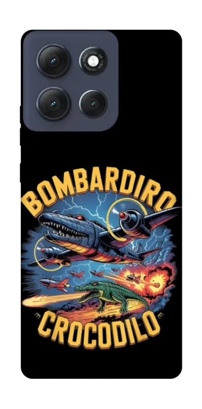 Чохол на Motorola Moto G86 Power Bombardino Crocodilo v2 фото 1 з 1