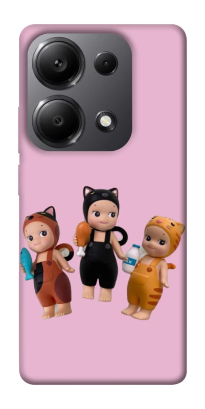 Чохол на Xiaomi Redmi Note 13 Pro 5G Cat Cafe Trio фото 1 з 1