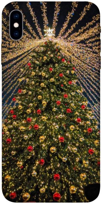 Чохол на Apple iPhone X (5.8") Новорічний v25 фото 1 з 1