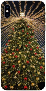 Чохол на Apple iPhone X (5.8") Новорічний v25 фото 1 з 1