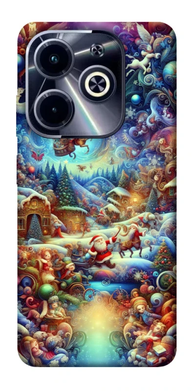 Чохол на Infinix Hot 40i Christmas spirit ver.14 фото 1 з 1