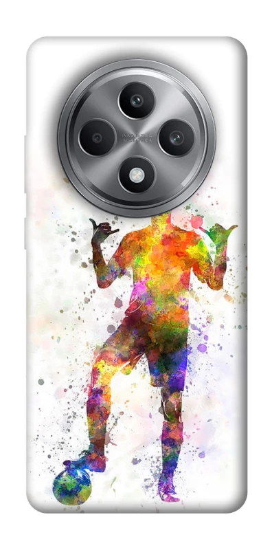 Чехол на Oppo Reno 12 F 4G Football Player v3 фото 1 из 1