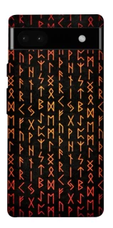Чехол на Google Pixel 6a Руны фото 1 из 1