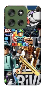Чохол на Motorola Moto G56 5G Roblox collage ver.1 фото 1 з 1