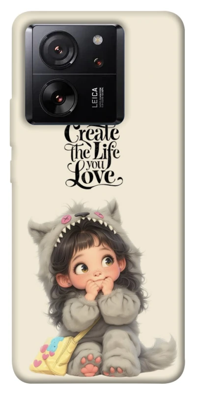 Чохол на Xiaomi 13T Pro Create the life you love фото 1 з 1