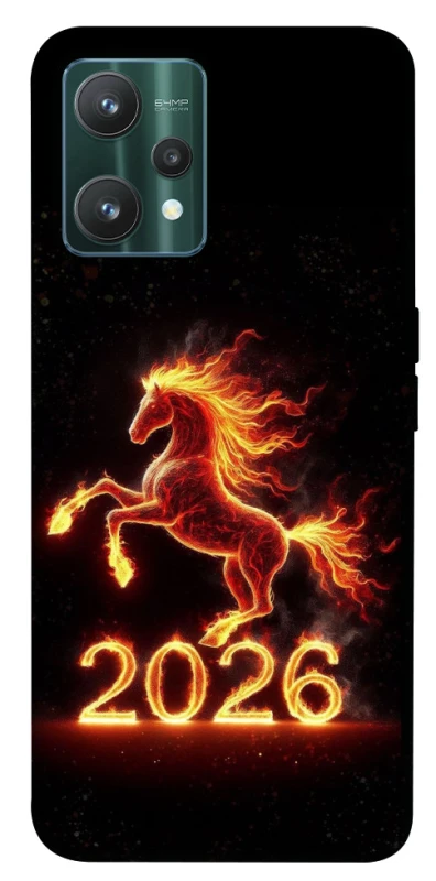 Чохол на Realme 9 Pro Red Fire Horse ver.1 фото 1 з 1