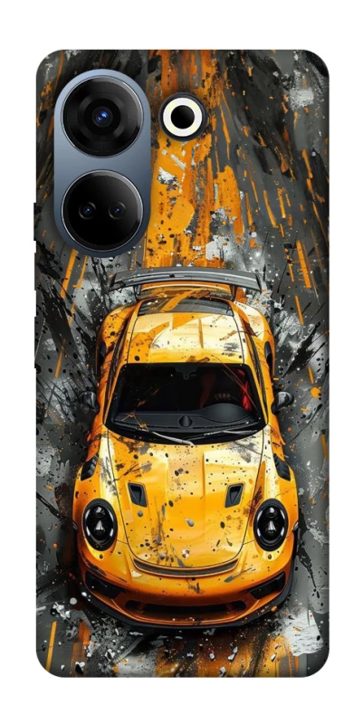 Чехол на TECNO Camon 20 Pro (CK7n) Drawn Porsche фото 1 из 1