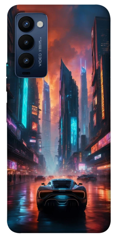 Чехол на TECNO Camon 18 Cyber city фото 1 из 1