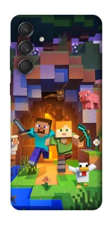 Чехол на Samsung Galaxy M55 Minecraft game фото 1 из 1