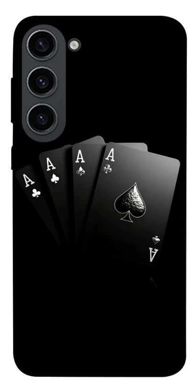 Чохол на Samsung Galaxy S23 Black Cards фото 1 з 1