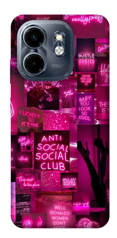 Чохол на Infinix Smart 9 4G / Hot 50i Hot collage ver.7 фото 1 з 1