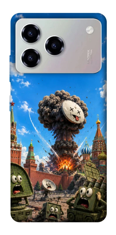 Чохол на ZTE Blade A76 Moscow never sleeps ver.7 фото 1 з 1