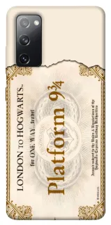 Чохол на Samsung Galaxy S20 FE Ticket 9-3/4 фото 1 з 1