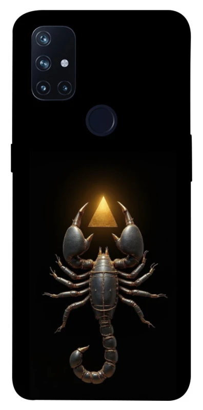 Чохол на OnePlus Nord N10 5G Scorpio with Golden Triangle фото 1 з 1