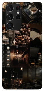 Чохол на Samsung Galaxy S21 Ultra Coffee collage ver.1 фото 1 з 1