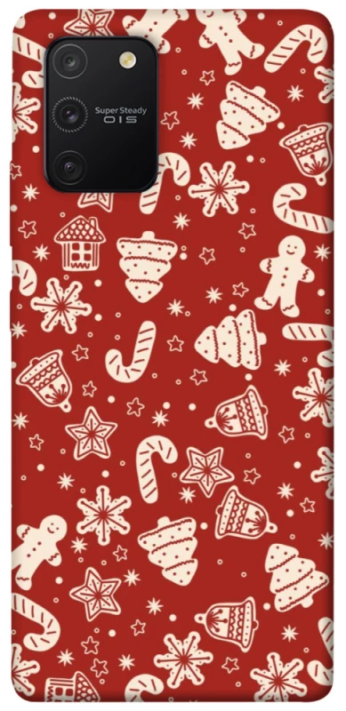 Чехол на Samsung Galaxy S10 Lite Новогодний v3 фото 1 из 1