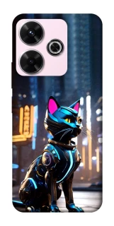 Чехол на Xiaomi Redmi 13 4G Cyber cat фото 1 из 1