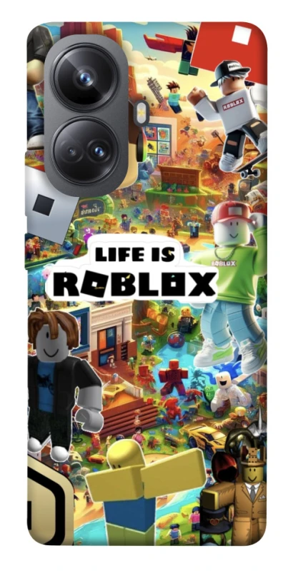 Чохол на Realme 10 Pro+ Life is Roblox фото 1 з 1