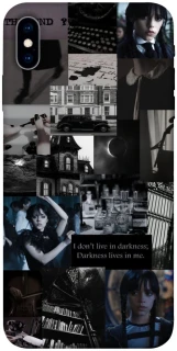 Чехол на Apple iPhone X (5.8") Wednesday Collage ver.3 фото 1 из 1