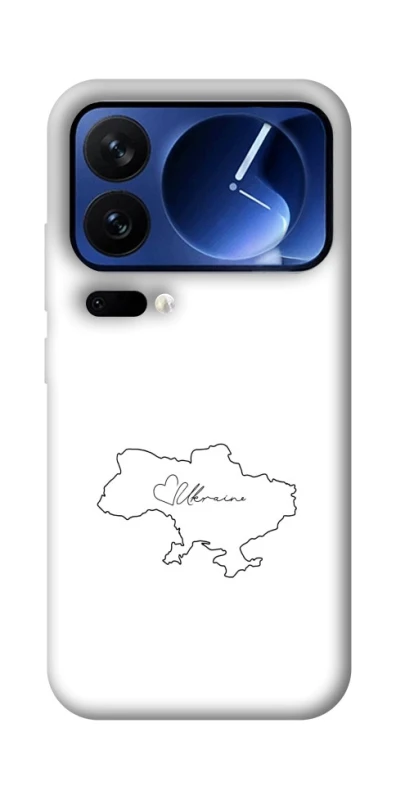 Чохол на Xiaomi 17 Pro Ukraine map фото 1 з 1