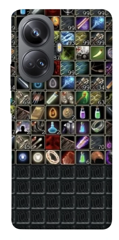 Чехол на Realme 10 Pro+ Inventory menu ver.2 фото 1 из 1