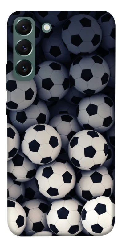 Чохол на Samsung Galaxy S22+ Футбольні м'ячи фото 1 з 1