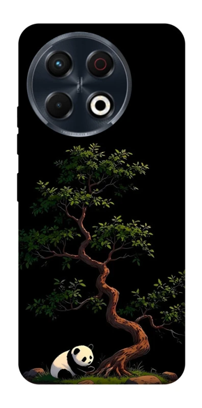 Чохол на TECNO Spark 30 Pro (KL7) Panda and tree фото 1 з 1