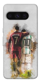 Чехол на Google Pixel 8 Pro Ronaldo и Messi фото 1 из 1