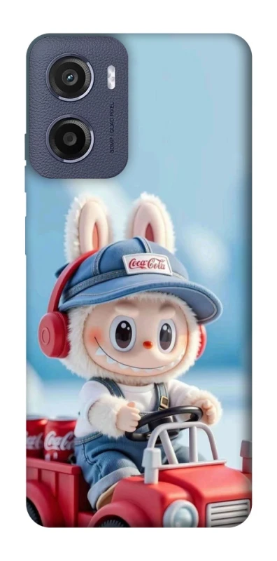 Чохол на Motorola Moto E15 Labubu in the car фото 1 з 1