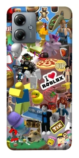 Чохол на Motorola Moto G14 Roblox collage ver.5 фото 1 з 1