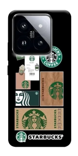 Чохол на Xiaomi 14 Pro Starbucks coffee фото 1 з 1