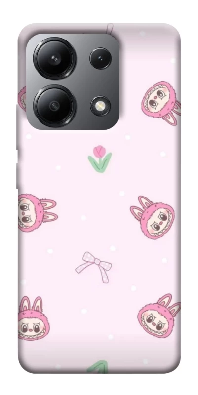 Чохол на Xiaomi Redmi Note 13 4G Labubu Flower фото 1 з 1