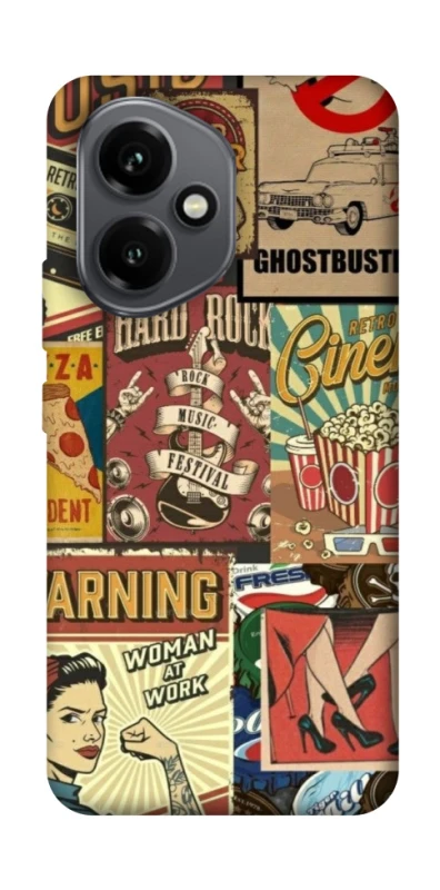 Чохол на Honor 400 Retro collage ver.2 фото 1 з 1