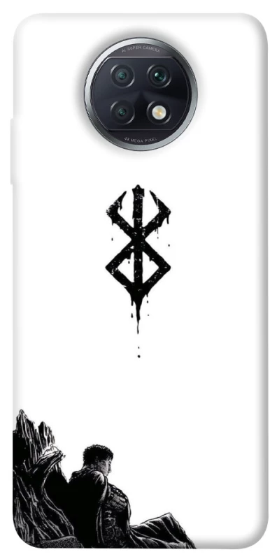 Чохол на Xiaomi Redmi Note 9 5G / Note 9T berserk white фото 1 з 1