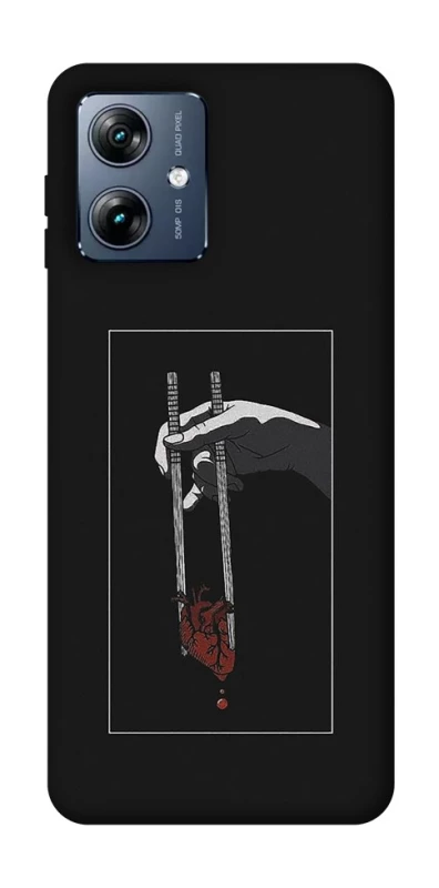 Чохол на Motorola Moto G54 Power Палички серцеїда фото 1 з 1