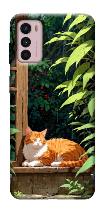 Чохол на Motorola Moto G42 red cat фото 1 з 1