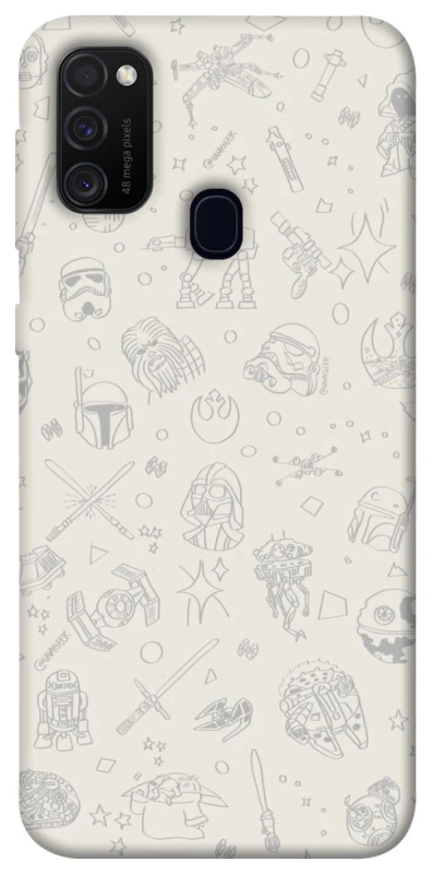 Чохол на Samsung Galaxy M30s / M21 Star Wars background ver.1 фото 1 з 1