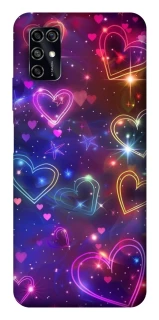 Чохол на ZTE Blade V2020 Smart Drawn hearts фото 1 з 1