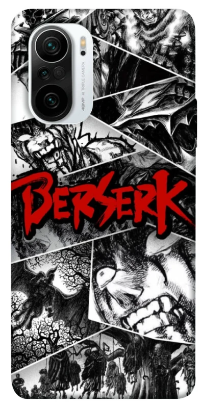Чехол на Xiaomi Redmi K40 / K40 Pro / K40 Pro+ / Poco F3 Berserk collage ver.2 фото 1 из 1