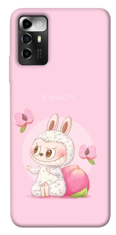 Чехол на ZTE Blade A72 Mokoko Peach фото 1 из 1