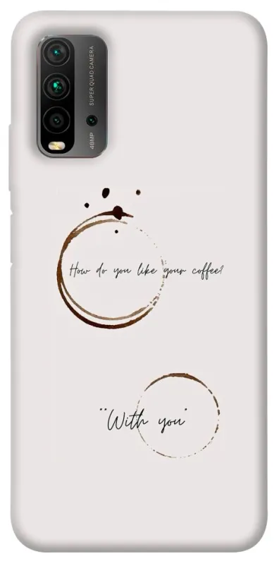 Чохол на Xiaomi Redmi 9T Coffee with you фото 1 з 1