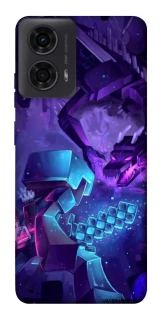 Чехол на Motorola Moto G04 Minecraft dragon фото 1 из 1