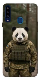 Чехол на Samsung Galaxy A20s Панда защитник фото 1 из 1