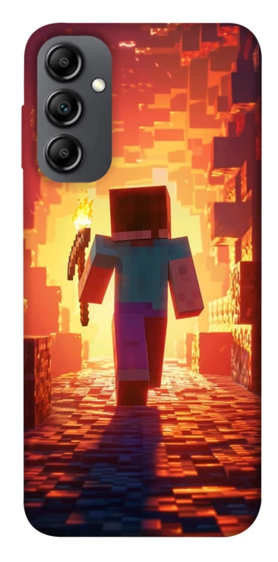 Чохол на Samsung Galaxy A14 4G/5G Minecraft adventure фото 1 з 1